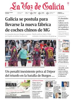 UN PENALTI INEXISTENTE PRIVA AL DÉPOR DEL TRIUNFO EN LA BATALLA DE BURGOS