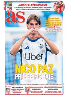 NICO PAZ PRIMER FICHAJE