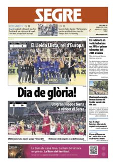 EL LLEIDA LLISTA, REI D’EUROPA