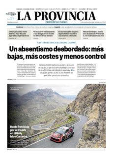 DUELO FRATRICIDA POR EL TRIUNFO EN EL RALLY
ISLAS CANARIAS