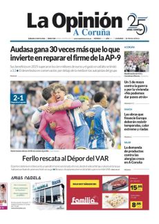 FERLLO RESCATA AL DÉPOR DEL VAR