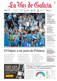 EL DÉPOR, A UN PASO DE PRIMERA