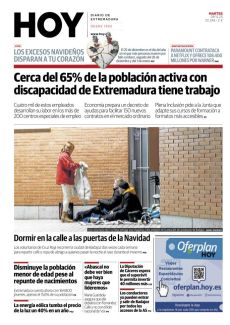 DORMIR EN LA CALLE A LAS PUERTAS DE LA NAVIDAD