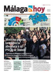 MORENO PIERDE LA MAYORÍA ABSOLUTA Y EL PSOE SE HUNDE